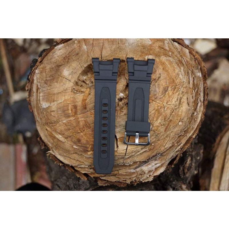 STRAP TALI CASIO PROTREK PRG-40 PRG 40 PROTREK PRG-240 PRG 240 RUBBER WATCH BEND HITAM