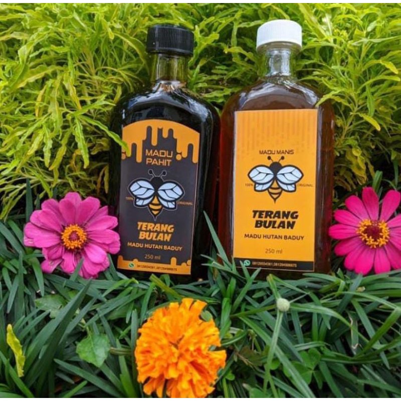 

madu hitam pahit terang bulan 250ml