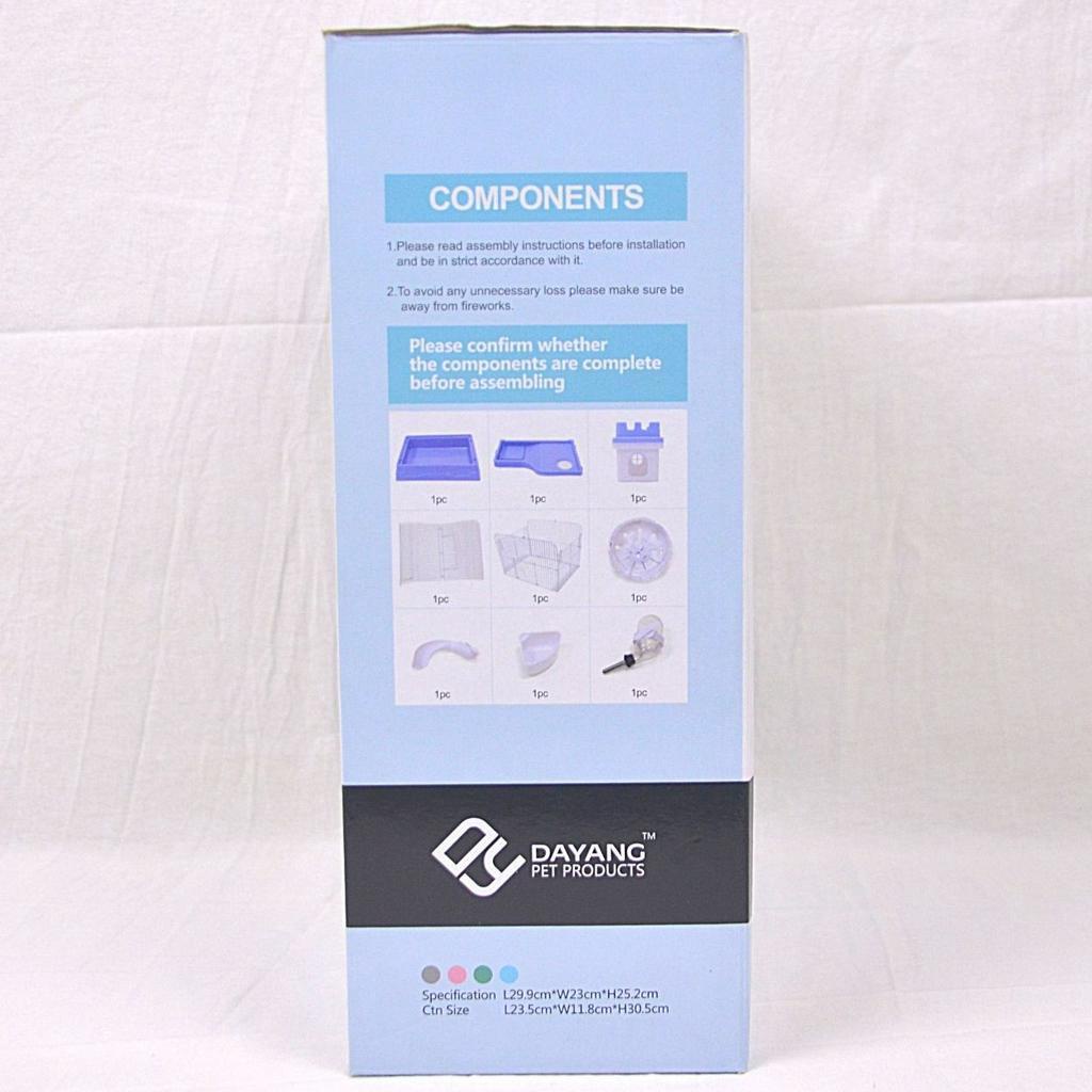 DAYANG Hamster Cage 187 23,5x11,8x25,2cm-1