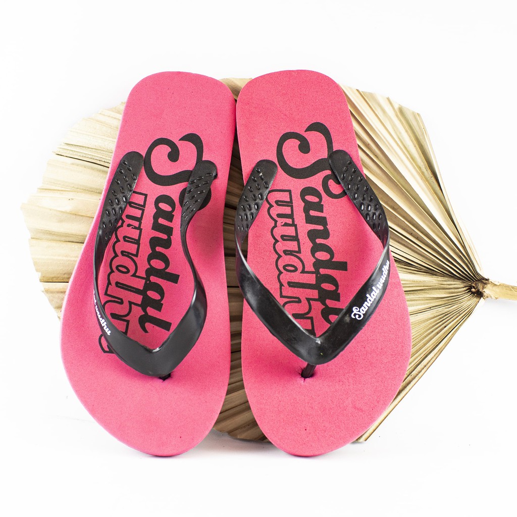 SANDAL JAPIT WUDHU MASJID MUSHOLLA KANTOR UNTUK WAKAF SEDEKAH INFAQ DI MESJID MUSHOLA-Merah