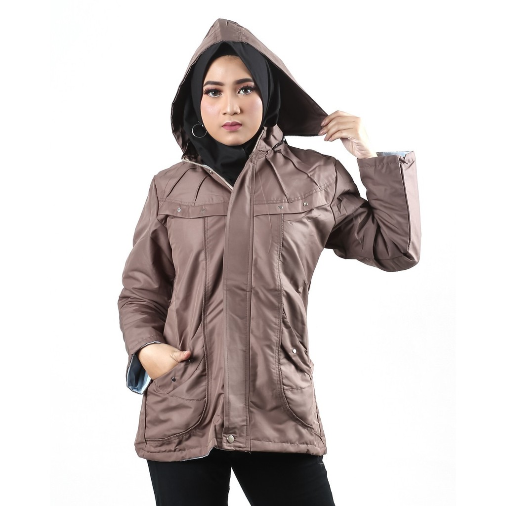 jaket wanita - jaket motor cewek - jaket parka  - jaket anti air - jaket water proof - windproof