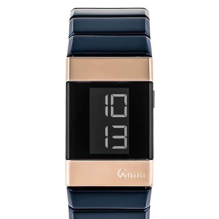 Alexandre Christie 9100 LH Digital Wanita [Blue/Rosegold]