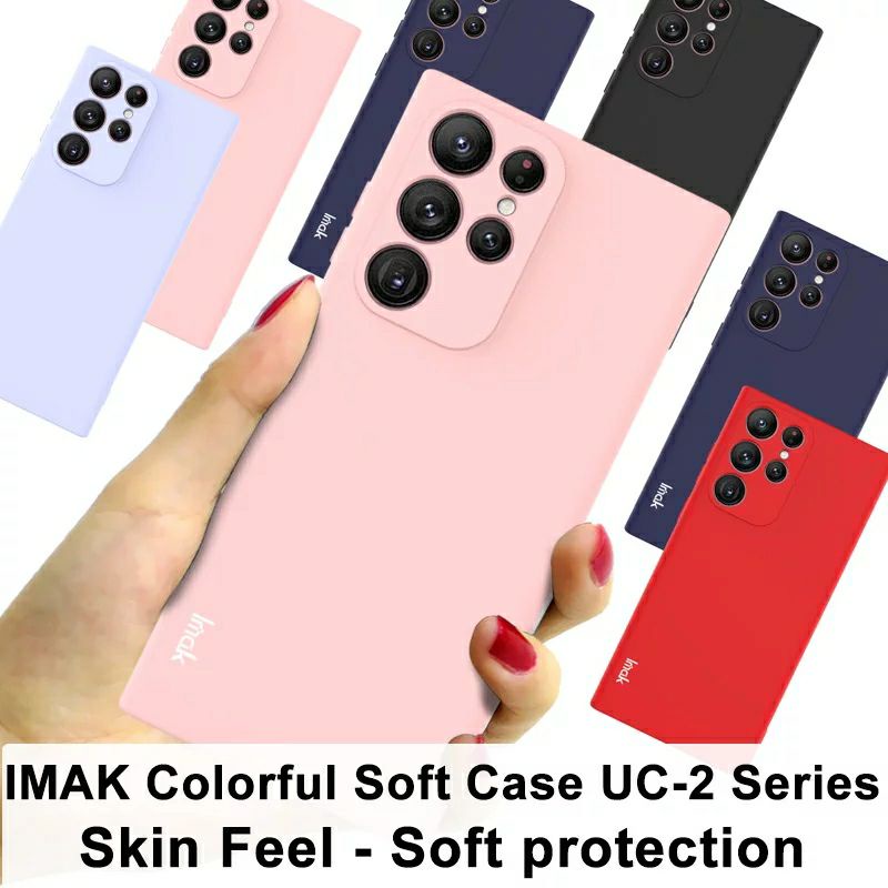 iMak Case Samsung Galaxy S22 Ultra Plus Colorfull Softcase UC-2