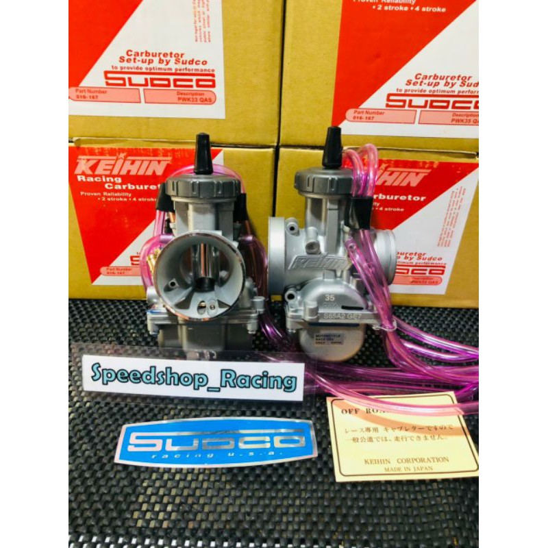 CARBULATOR KEIHIN SUDCO PWK 35 MM AIR STRIKE KODE S65A2 GE7 PART NUMBER 016-167 PWK 35 QAS KARBU PWK