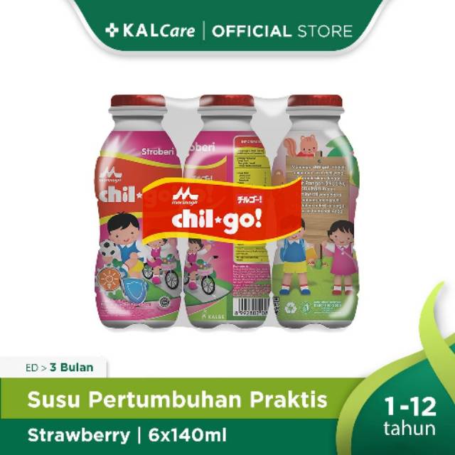 

MORINAGA CHIL GO UHT STRAWBERRY 6X140 ML