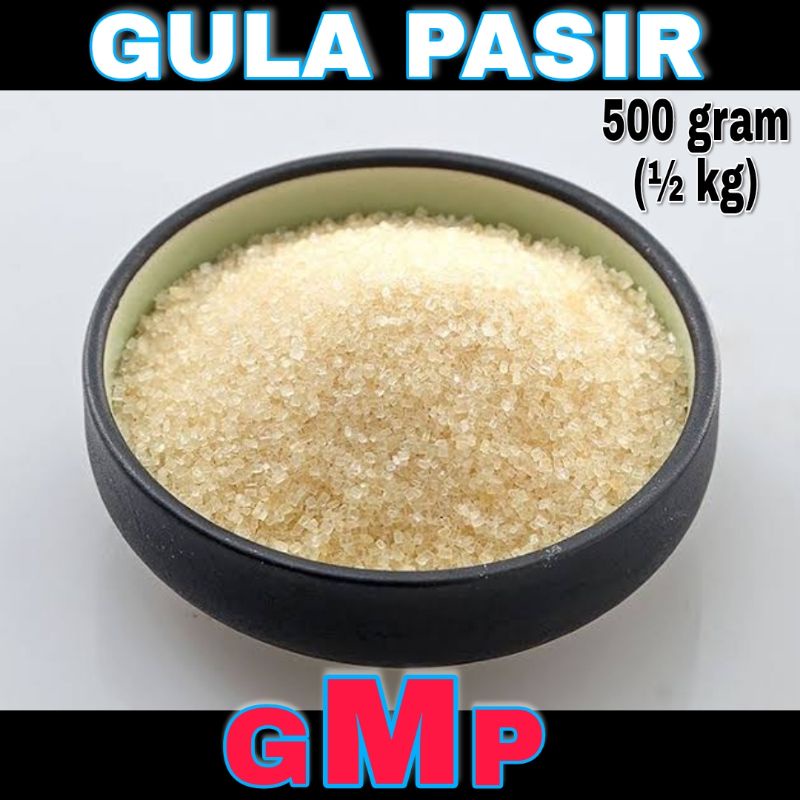 

Gula pasir GMP 500 gram / 1000 gram √ Gula murni tebu √ Gula GMP