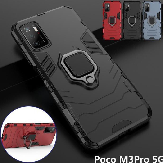 Case Xiaomi Redmi Note 10 5G Transformer Ring Stand Magnetic Stand Mhs-1095