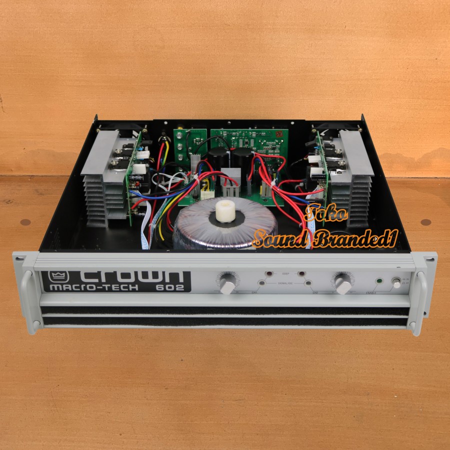 Power Amlifier Crown 602 MACROTECH 602 Macro Tech 602