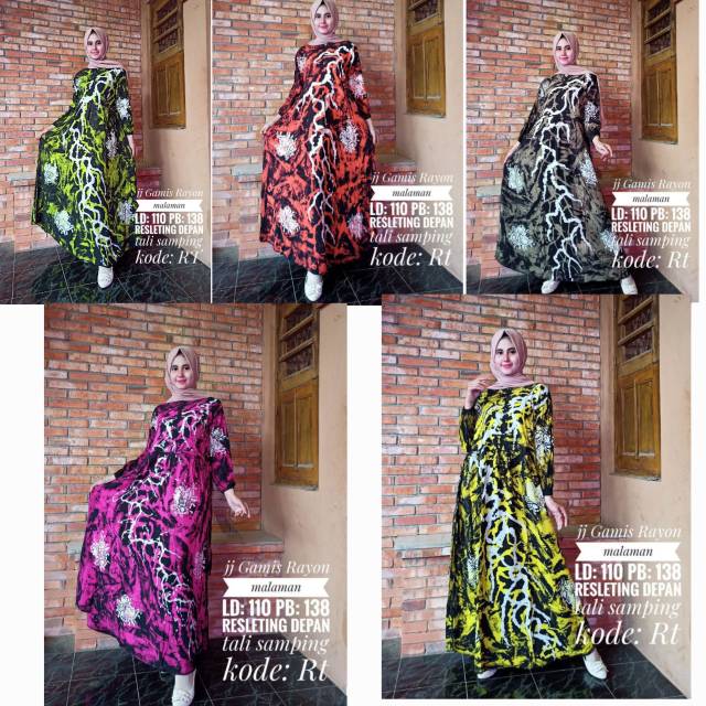 GAMIS RAYON MALAMAN, GAMIS TWILL ORI