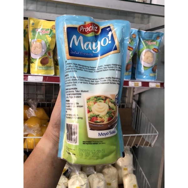 Prochiz mayo Salad dressing 1kg /mayones /mayonis mayonnaise