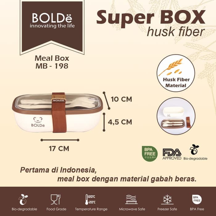 BOLDe Super Box Husk FIber - MB-198