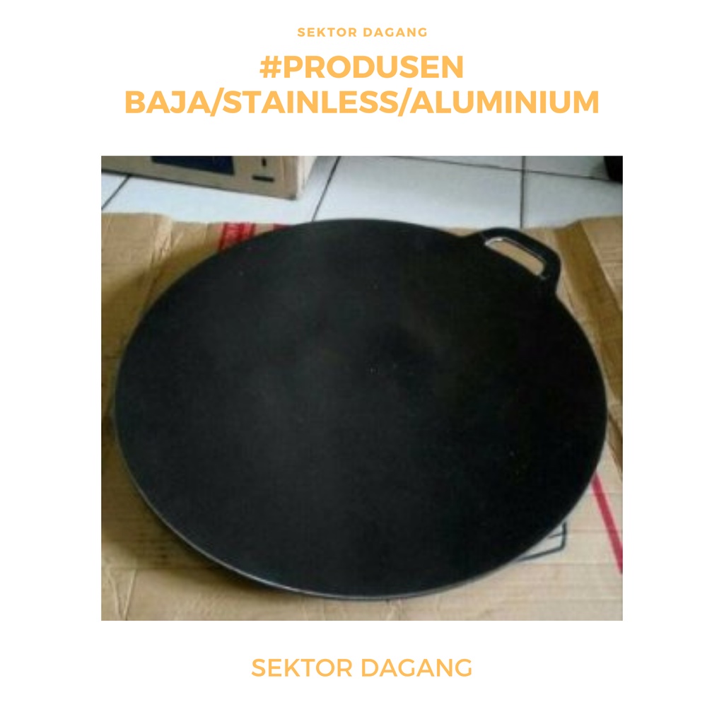 (UKURAN 35)WAJAN MARTABAK TELOR BAHAN BAJA