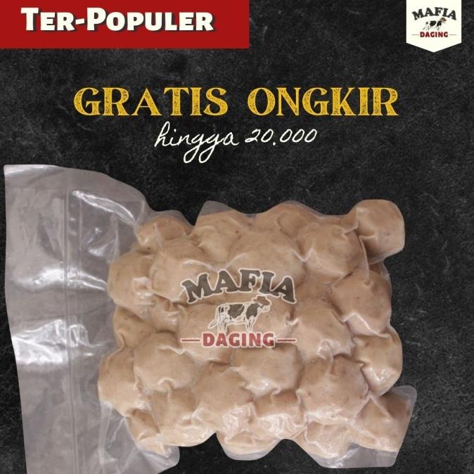

MAKANAN BEKU / BAKSO URAT SAPI PREMIUM HALAL BPOM 40 PCS HARGA SPESIAL NON COD