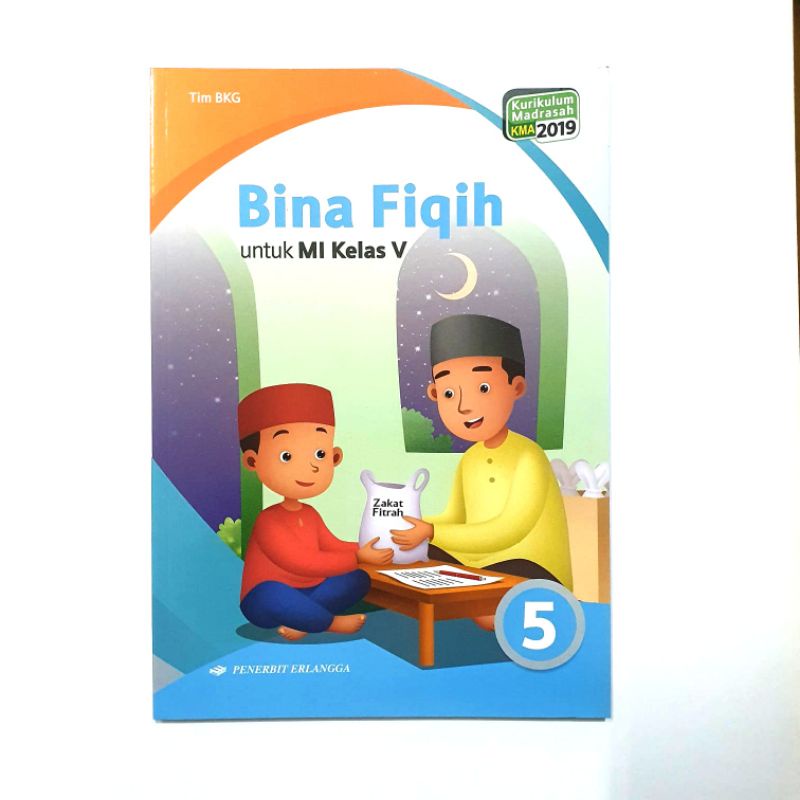 Buku BINA FIQIH MI KELAS I, II, III, IV, V, VI kurikulum 2019 penerbit ERLANGGA