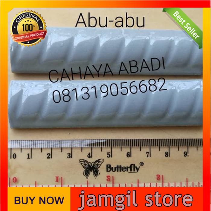 KUKU MACAN / BON-BON / LIS KERAMIK 10CM ABU-ABU