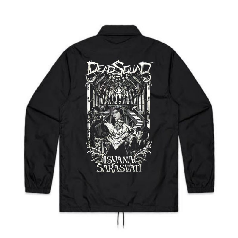 JAKET COACH DEADSQUAD X ISYANA SARASVATI IL SOGNO WINDBREAKERS PREMIUM BEST SELLER TASLAN JAKET PARA