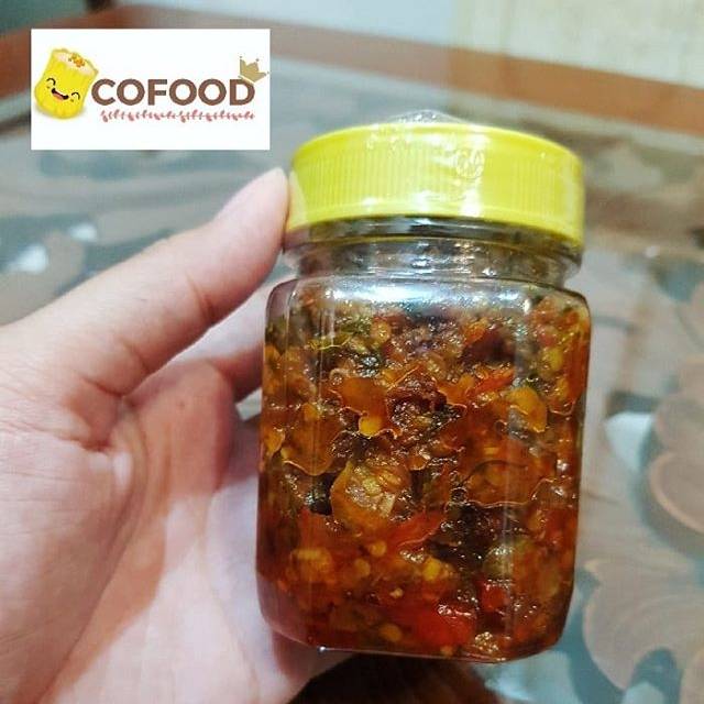 

SAMBAL COFOOD DAGING PEDAS BERAT -/+250 GR