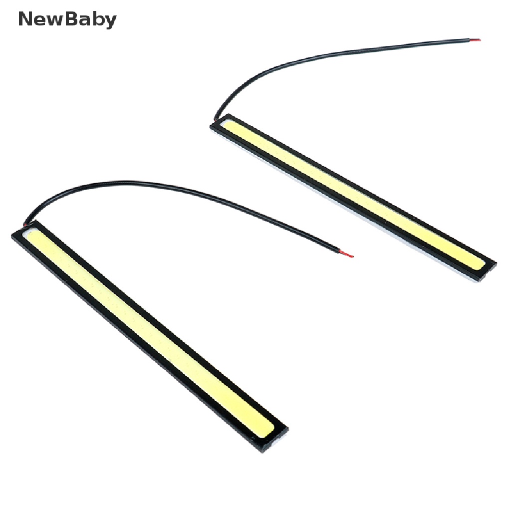 2pcs Lampu led cob 12v super Terang Anti Air Warna Putih Untuk Drlfog lamp Mobil