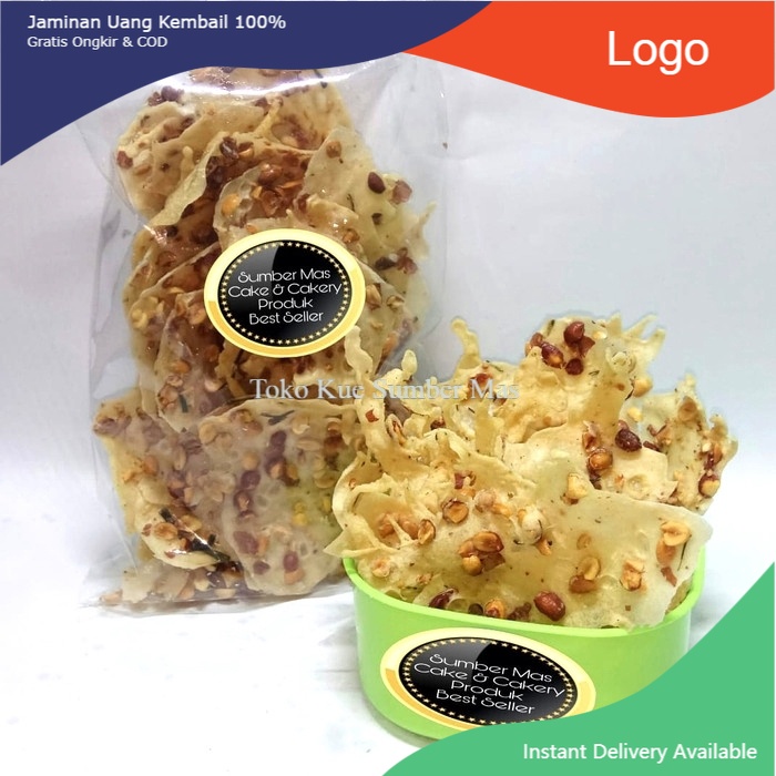 

MAKANAN RINGAN SNACKS PEYEK KACANG SPESIAL(250g)