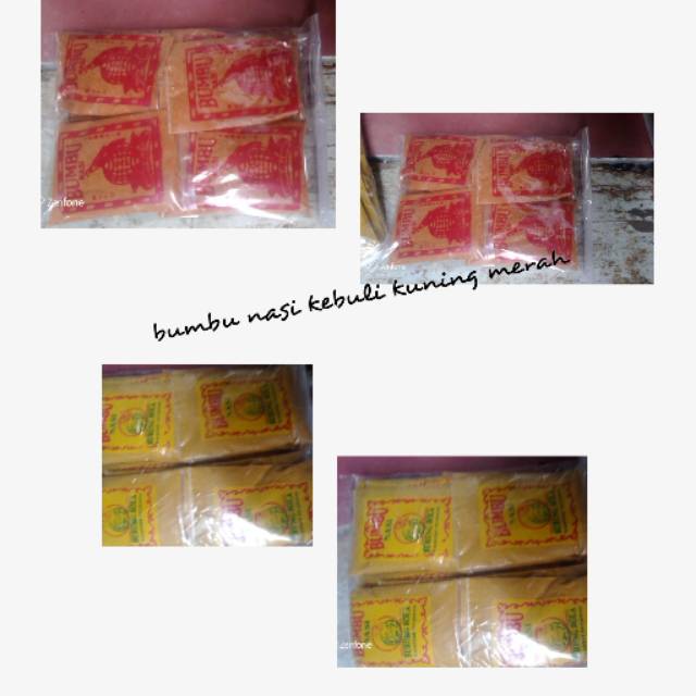 

Bumbu nasi kebuli kuning merah