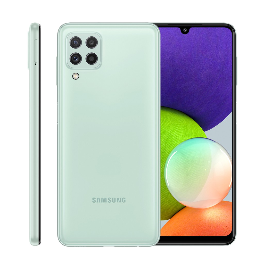 Handphone Samsung Galaxy A22 4G 6/128 GB RAM 6 ROM 128GB Hp Smartphone Android Garansi Resmi-1