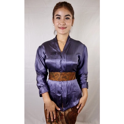 Kebaya Kartini Lengan Balon - kebaya silky amadeus - kebaya modern - kebaya kondangan - kebaya kawinan - kebaya jadi modern