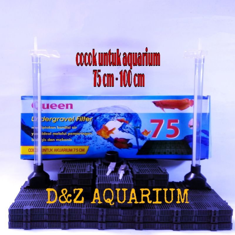 Ugf 75 Undergravel Media Filter Bawah Aquarium Aquascape Under Gravel