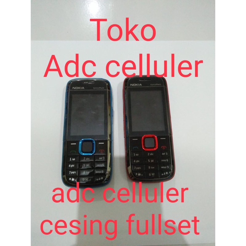 cesing Nokia 5130 expremusic jadul fullset +lcd Dan tulang