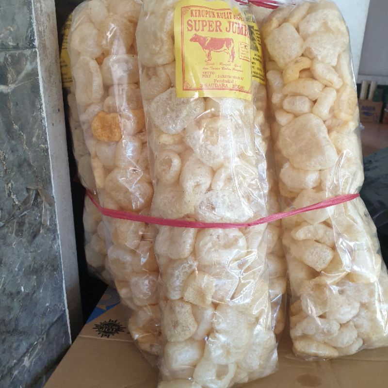 

Krupuk Kulit kemasan 100 gram