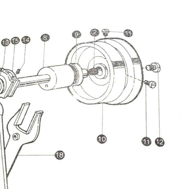 Poly Mesin Jahit Typical 22T3-007C1