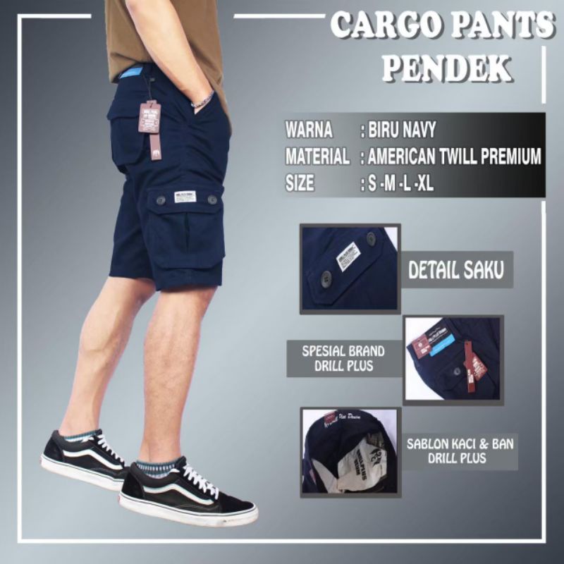 Celana cargo pendek/Celana PDL pendek/Celana cargo distro pendek pria kece/Celana PDL distro pria ke