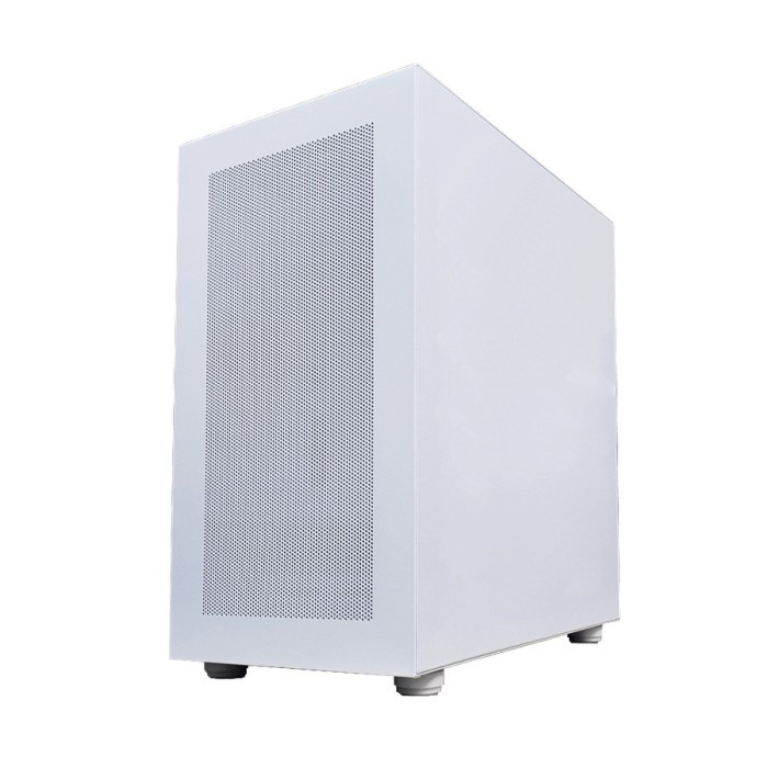 CUBE GAMING FINOS WHITE - All White Inside - mATX - MESH PANEL