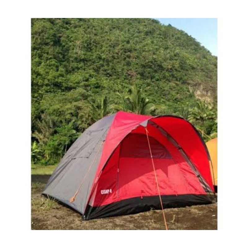Tenda Great Outdoor Kapasitas 4 Second Tanpa Frame Tenda isi 4 Tenda dobel layer tenda go