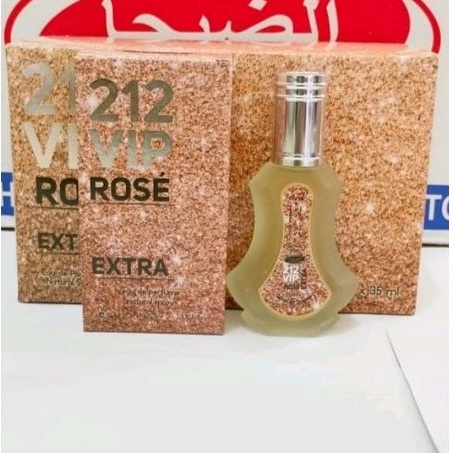 parfum dobha 35ml aroma 212 VIP ROSE EXTRA