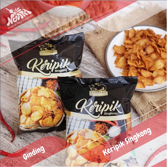 [ TERLARIS & TERPERCAYA ] GINDING - Basreng & Keripik Singkong Renyah Gurih Pedas Bandung Cimahi-2