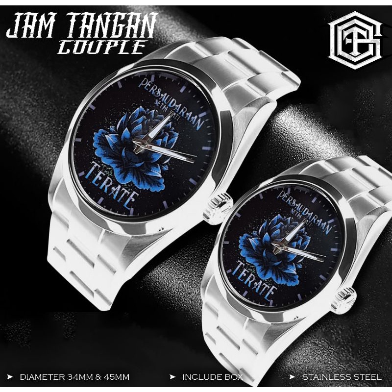 Jam Tangan PSHT Couple Terlaris • Jam Tangan Psht Termurah • Jam Tangan Cowok - Cewek Keren • Jam Ta