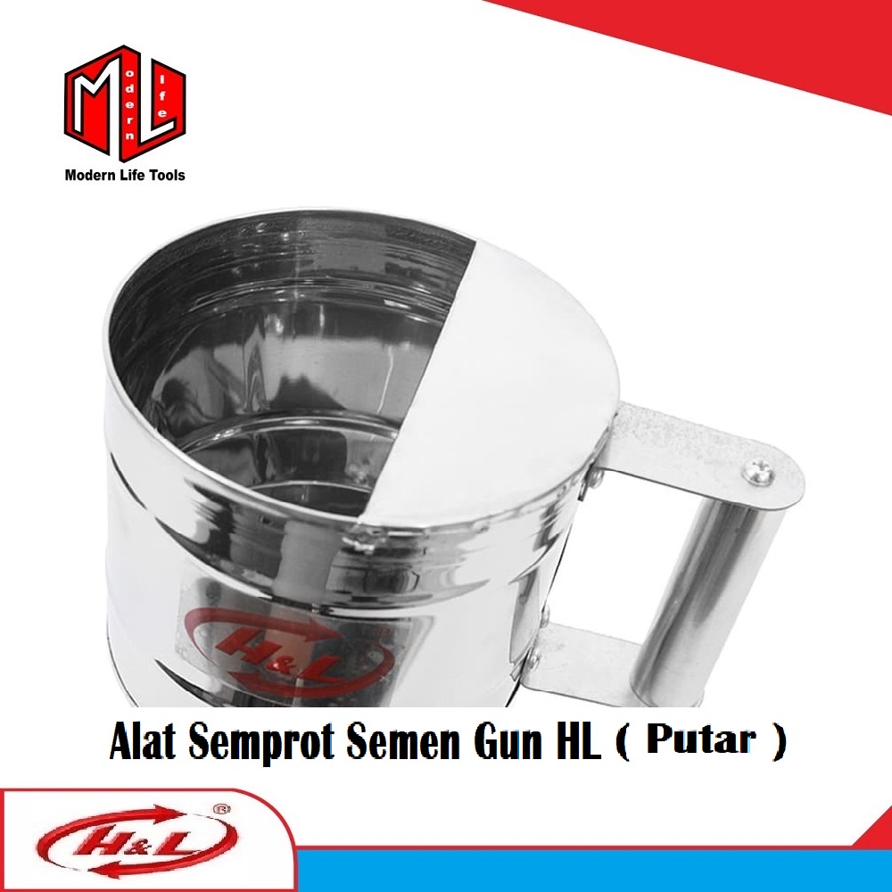 Alat Semprot Semen Gun Putar Atau Cement Gun Putar H&amp;L