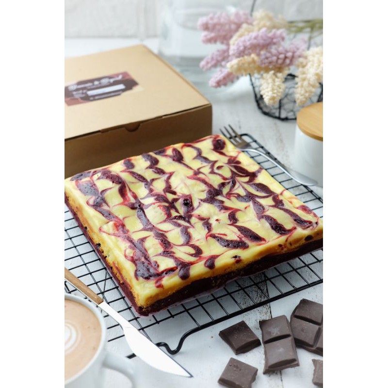 

Fudgy Brownies Red Velvet/ Red Velvet Fudge Brownies