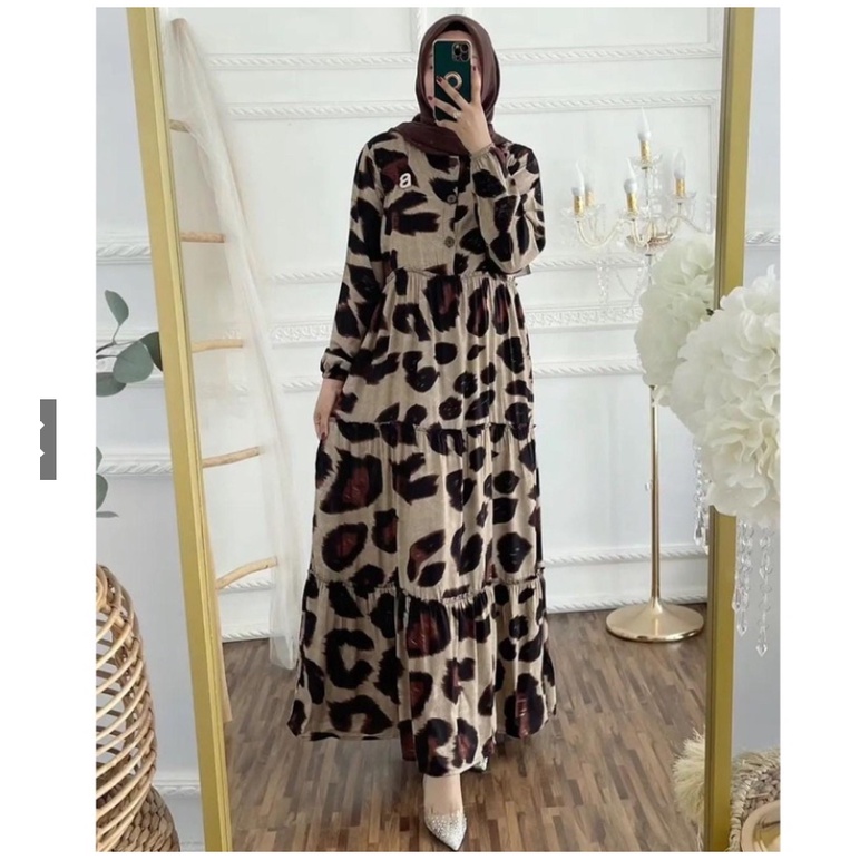 Gamis Rayon /  homedress Rayon / Busui Friendly / gamis Rayon motif/ Dress Rayon / Gamis Wanita / Gamis wanita LD105 / Gamis Motif Rayon / Gamis Wanita terkini / Gamis wanita kekinian