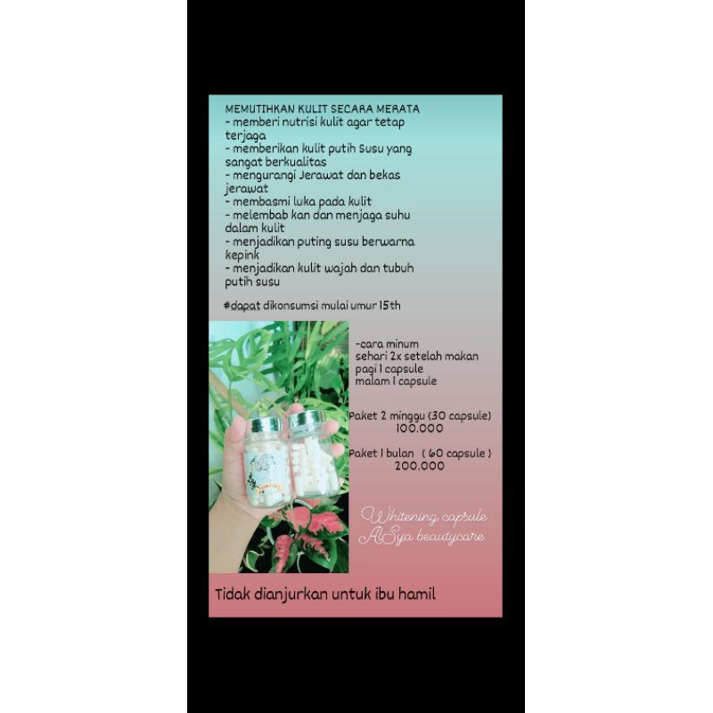 Whitening capsule ( 30capsule)