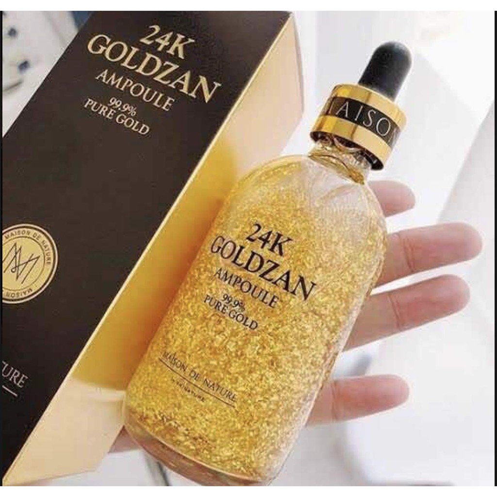 Cod Serum 24k Goldzan Serum Wajah Original Bpom Shopee Indonesia