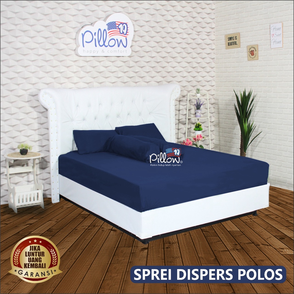 ⭐⭐⭐⭐⭐  MURAH - SEPREI HOMEMADE DISPERSE TEBAL POLOS 109 PILLOW - UK 120 X 200/ 160 X 200/ 180 X 200 - TINGGI 20 ASLI QRCODE