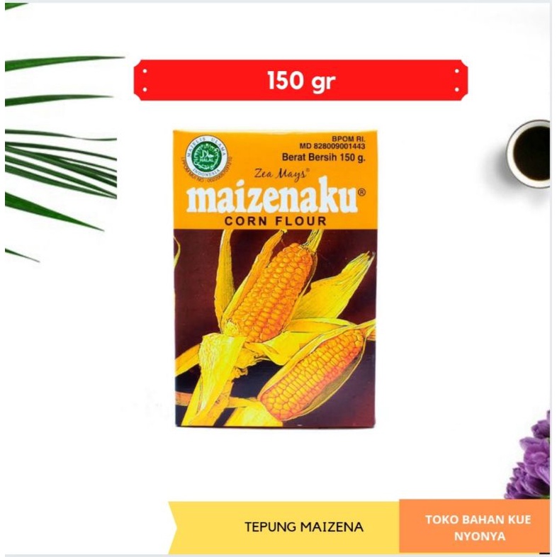 

MAIZENA CORN STARCH TEPUNG PATI JAGUNG MAIZENAKU / HALAL 150gr