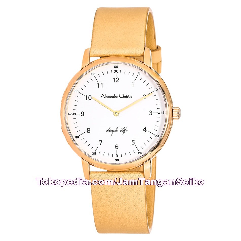 Jam Tangan Pria Alexandre Christie AC 8470 MH LRGSLIV Original Kulit