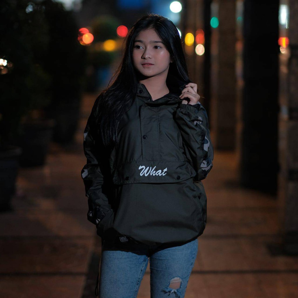 DIAL Jaket Parasut Hoodie Cagoule Saku Doraemon Pria Wanita Unisex Bisa Jadi Couple Harga Satuan-4