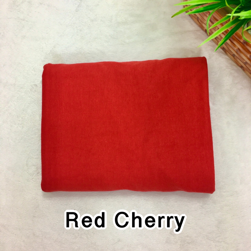 Lingerie Katun Vivienne Baju Tidur Sleepwear Adem by Gerai Cantik Official Store-Red Cherry