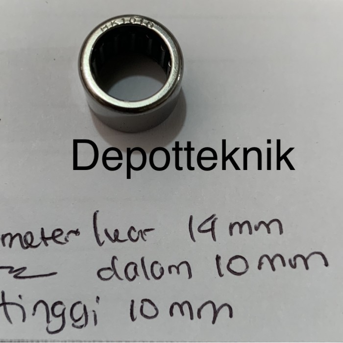 By15 Laker bearing lidi biting diameter dalam 10mm luar 14mm tinggi 10mm best seller