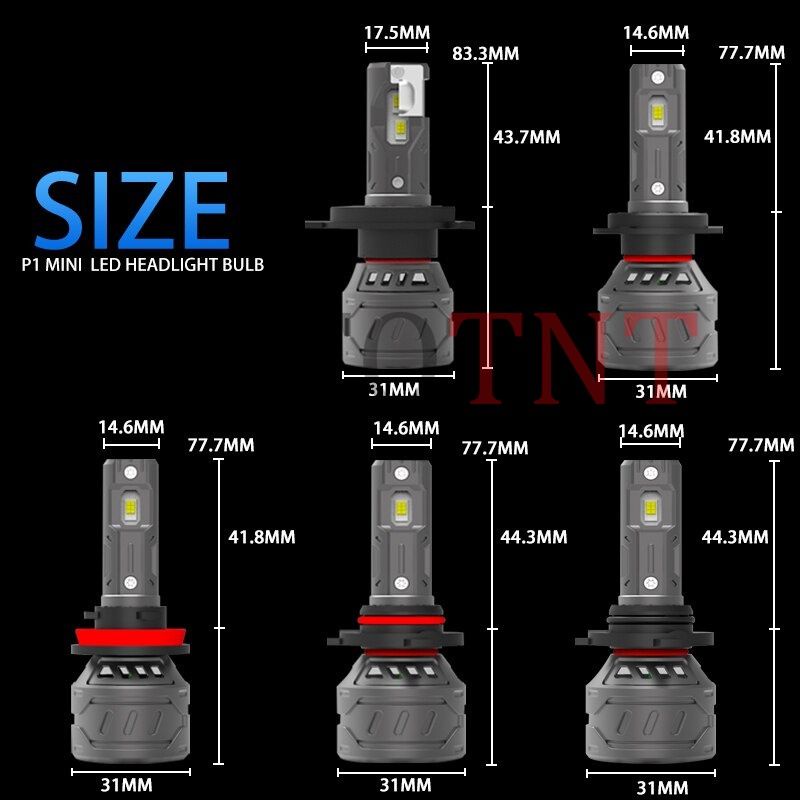 lampu utama depan mobil led h4 bukan halogen
