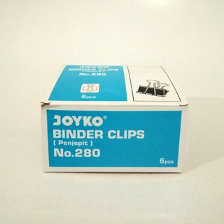 Binder Clips Joyko Binder Clips No 280 Penjepit Kertas