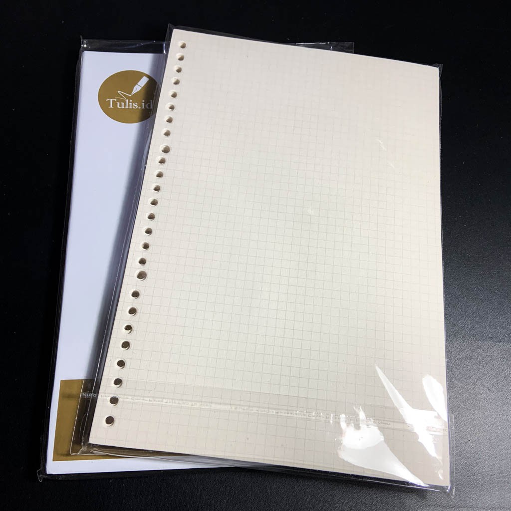 

H7Y [TULIS.ID] Basic Bookpaper Loose Leaf B5 90 Gsm Binder Paper Blank Ruled Dotted Grid